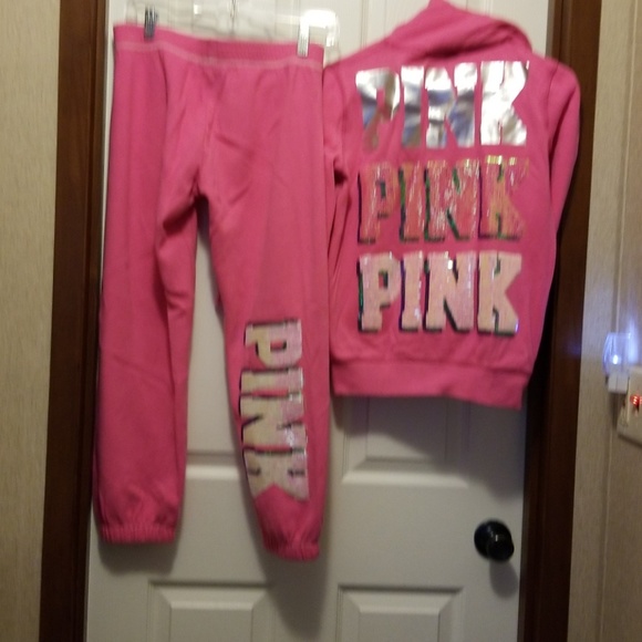 PINK Victoria's Secret Other - Victoria secret sets w/bling 5